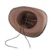 Tinksky Cowboy Western Wild Hat Fancy Dress Halloween Party Costume Props Gift Brown