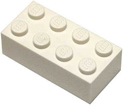 and Pieces: White 2x4 Brick x50 