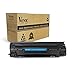 V4INK 1 Pack Compatible Toner Cartridge Replacement for Canon 128 CRG128 HP 78A CE278A for use in Canon D530 D550 L100 L190 LBP6230dw MF4890dw MF4880dw MF4770N MF4450 MF4570dn HP P1606dn P1600 M1536dn