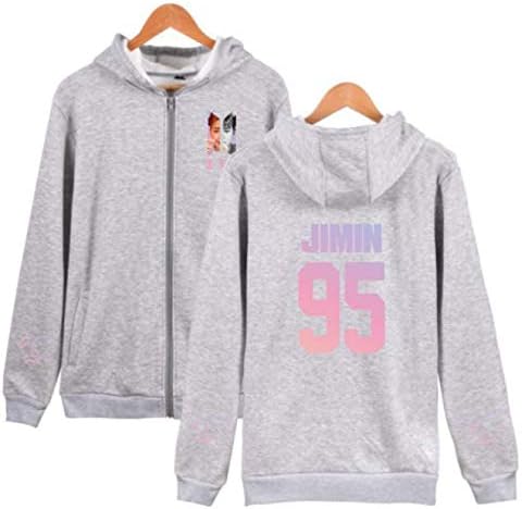 jimin grey hoodie