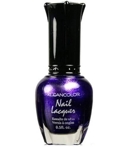 Amazon.com : KLEANCOLOR Nail Lacquer-KCNP48-165 Metallic Sapphire
