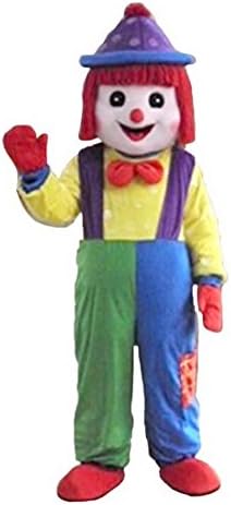 Funny clown Walking Mascot Costume Cartoon Characte Christmas Halloween ( Size : Small(160-170)cm )