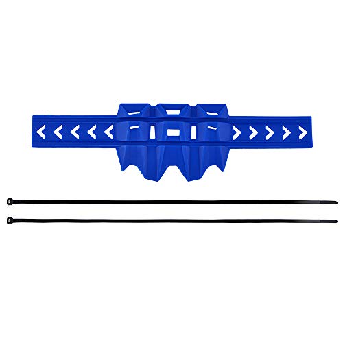 Nicecnc Blue Exhaust Muffler Tailpipe Cover Guard Protector Universal for YAMAHA YZ65/80/85/125/250/250F/426F/450F,YZ125X/250X/250FX/450FX,HUSQVARNA ALL 85cc-610cc 2004-2014