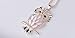 Fashion Stylish Sparkling Owl Crystal Pendant & Necklace For Women And Girls