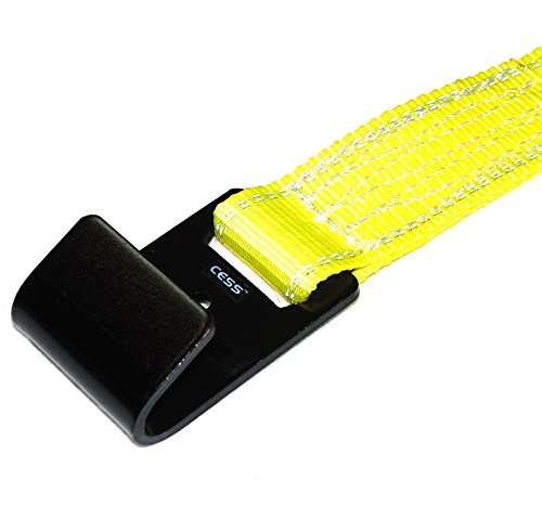 CESS Two (2X) DEMCO Car Basket Straps Adjustable Tow Dolly Wheel Net Tire Flat Hook - Thumbnail 4