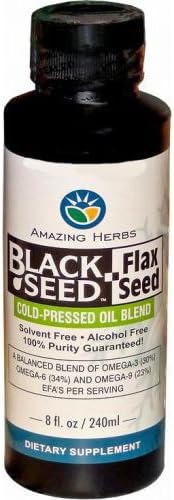Amazing Herb Black Seed w/ Flax Seed Oil