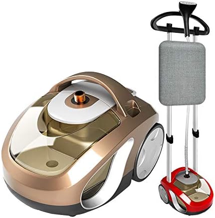GDLXL Vertical Steam Irons 2.3L Professional Clothes Steamer LY-029 2500W Fast Heat Up Handheld Household 12 Files With Hanger Brush,Gold