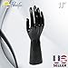 Male Mannequin Hand Display Jewelry Bracelet ring glove Stand holder black H-1