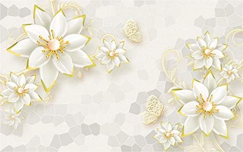 美しいアート翡翠の花 400x280cm 157x110inch 3d壁紙ポスター カスタム大規模な壁紙