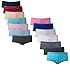 Emprella Women’s Boyshort Panties (12-Pack) Comfort Ultra-Soft Cotton Underwear