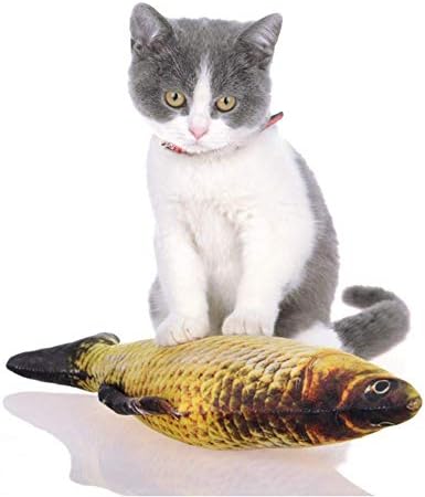 猫の魚のおもちゃ 子猫の草の鯉の魚の形のインタラクティブな噛んだおもちゃ 長さcm Green cm B07kjvw1fp 522円