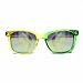 GloFX Transparent Rainbow Diffraction Glasses - Gold Mirror - Rave Rainbow Edm Diffraction 3D Prism