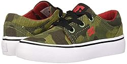 DC Unisex-Child Trase TX SE Skate Shoe, camo, 10.5M