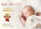 Baby's Comfort 100% Cotton Duvet & Pillow Set White 120x90cm 60x40cm view 6