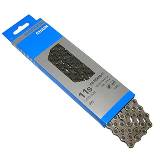 SHIMANO CN-HG601 Fahrradkette Silber 116 Glieder Kette DEORE CN-HG601 11-fach 116 Glieder Kettenschloss