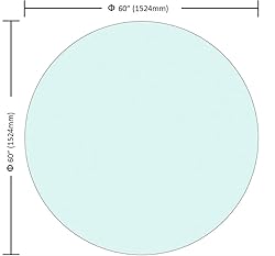 LFVFFA 60“ Round Tempered Glass Table top; DIY