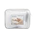 HOMEIDEAS Luxury Plush Gel Fiber Pillows (2 Pack, Queen), 100% Cotton Hotel Down-Alternative Gusseted Pillows, Good for Side and Back Sleeper
