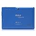 iRULU eXpro X1 7 Inch Google Android 4.4 Tablet, GMS Certified by Google, 1024x600 Resolution, Quad Core, 8GB Nand Flash -- Blue