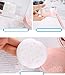 Transparent Acrylic Empty Refillable Powder Puff Box Make-up Loose Powder Box Powder Container With Sponge Puff for Xmas Gift and DIY