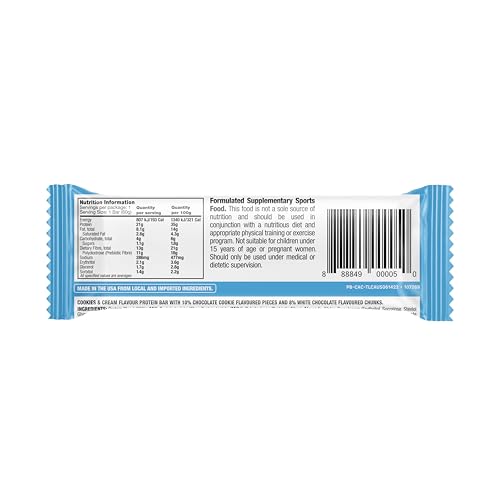 QUEST NUTRITION PROTEIN BAR, CRISPY COOKIES & CREAM, 1.83 OZ (1 COUNT)