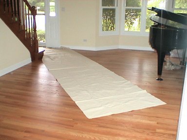 Rug Runner - Natural (Beige) Canvas, 4' x 15'
