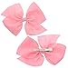 30pcs Toddler Girls Ribbon Bows for Hair 4.5 Inch Hair Bows Clips