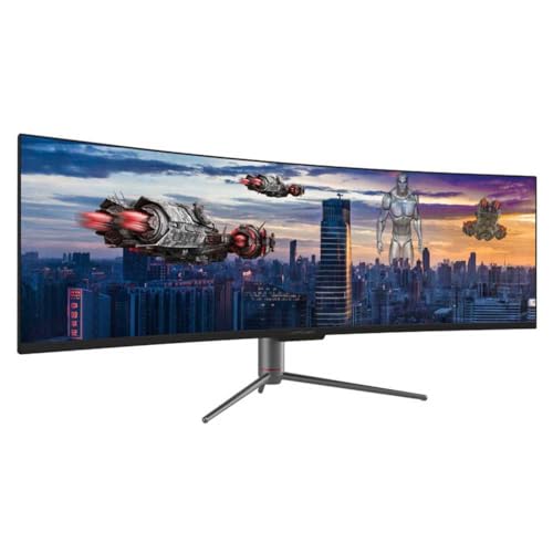 LC Power Monitor 124,5 cm (49") LC-M49-DQHD-120-C-Q
