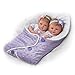 The Ashton-Drake Galleries Mayra Garza Lifelike Poseable Twin Baby Doll Set with Baby Bunting