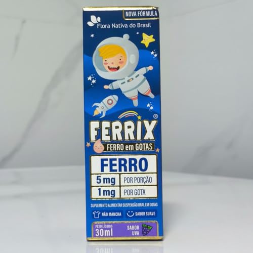 FERRIX (Ferro infantil) 30ml - Flora Nativa (Único, Uva)