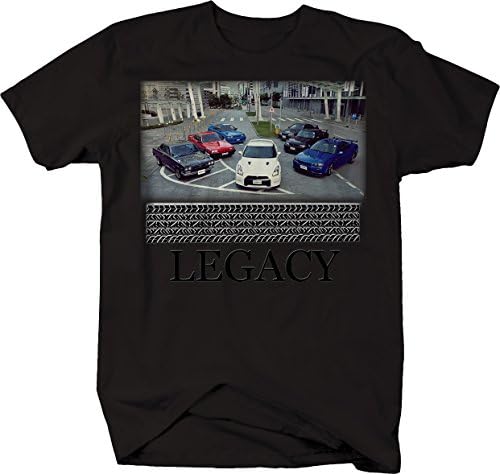 Legacy Nissan Skyline 370 350 Z Series Generations Tshirt - 3XL