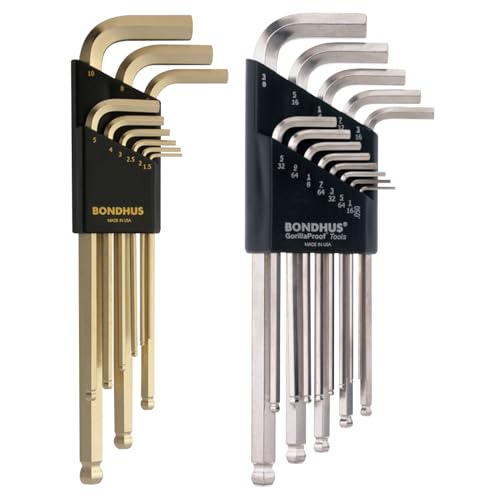 Bondhus Ball End L-Wrench Set