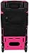ZUCA Oxford Pro Artist Bag w/Frame & 5 Storage Pouches (Neon Pink)