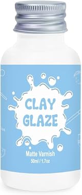 EIGTWEN 50ml Matte Air Dry Clay Varnish - Protects & Finishes Airdry Clay view 2
