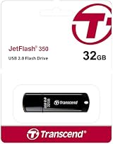 Transcend 32GB JetFlash 350 USB 2.0 Flash Drive Portable Memory Stick view 2