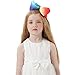 6 Pcs 8 Inch Large Colorful Bow Hairpin Girls Bows with Clip Hair Bows (Style 1)