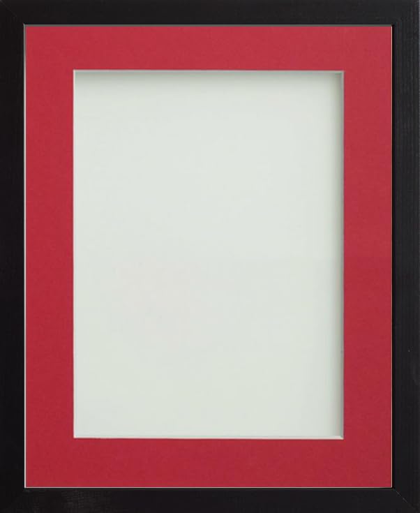 Frame Company Webber Black with Red Mount, A4 for A5
