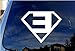 Eminem Superman Car Window Vinyl Decal 4" Wide