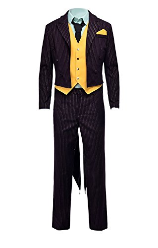 LYLAS Halloween Costume Stripe Purple Suit Joker Full Sets