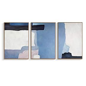 Framed for Living Room Bedroom for x3 Panels