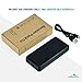 Boulder Pack Co. Compact True-Capacity 20000 mAh Power Bank (with 2 Fast-Charge Smart-Output 3.0A Ports, Pass-Through Charging & TSA Compliant) Compatible with iPhone, iPad, and Android