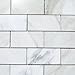 Calacatta Gold Italian Calcutta Marble Subway Brick Mosaic Tile 2 x 4 Polished