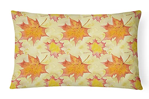 Caroline's Treasures BB7496PW1216 Fall Leaves Scattered Canvas Fabric Decorativ…