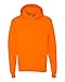 Hanes ComfortBlend▒ EcoSmart▒ Men`s Pullover Hoodie Sweatshirt Safety Orange 2XL
