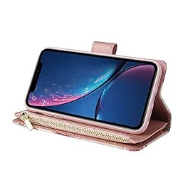 UEEBAI Wallet Case for iPhone XR, Premium Vintage