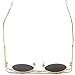 Sunny&Love Women Vintage Sunglasses Metal Frame Etewear