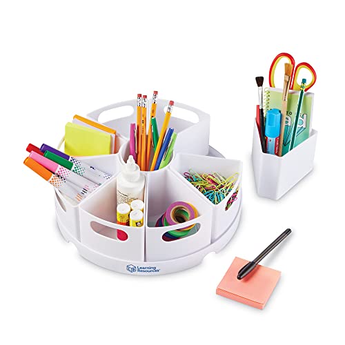 Learning Resources Create a Space Storage Center White 10 Piece Set 