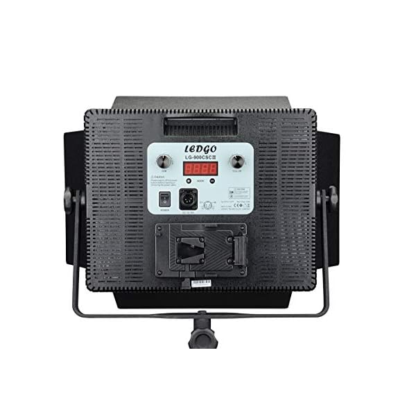 LEDGO LG-900CSII Bi-Color, zweifarbige LED Studiolampe, WiFi (inlk. Tasche) – Bild 7