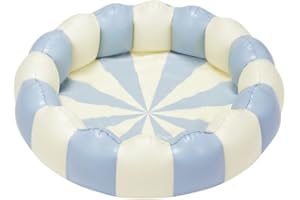 Petites Pommes Striped Inflatable Pool for Children 1-3 Years Old