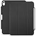 KHOMO iPad Pro 12.9 Inch Case 3rd Generation (Released 2018) with Pen Holder - Dual Black Super Slim Cover - Support Pencil Charging