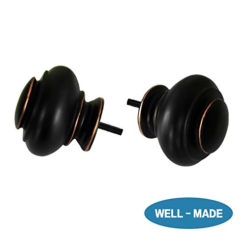 image for H.VERSAILTEX Window Curtain Rod, Adjusts Rod Length from 48 to 84-Inch